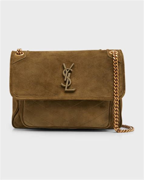 ysl niki used|ysl niki bag suede.